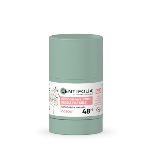 Deodorant stick, deodorant reîncărcabil 48h - FLOARE DE BUMBAC, 50g - Img 1