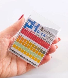 Hârtie indicator pH 1-14 de precizie, cutie 100 benzi - Img 3