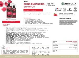 Șampon cremă care intensifică strălucirea părului, pentru toate tipurle de păr, 200ml/500ml - Img 3