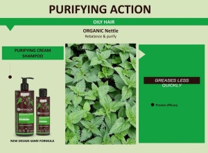 Șampon purificator - potrivit pentru părul și scalpul gras, 200ml/500ml - Img 6