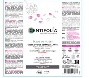Demachiant gel uleios ECLAT DE ROSE, 150ml - Img 4