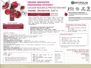 Termoprotector (230°C) cu vapori de etanșare și protecție a colorii, 200ml - Img 3