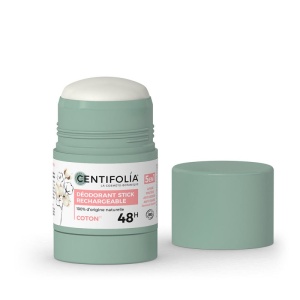Deodorant stick, deodorant reîncărcabil 48h - FLOARE DE BUMBAC, 50g - Img 3