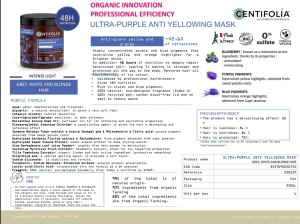 Masca concentrata pentru neutralizarea parului grizonat, alb sau tonurilor de galben, 200ml - Img 4