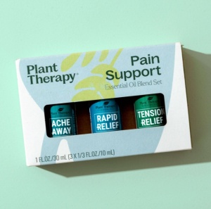 Pain Support Essential Oil Blend Set (set blenduri pentru durere) – 3 buc x 10ml - Plant Therapy - Img 3