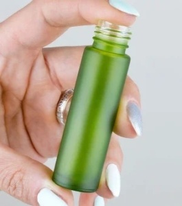 Roll-on 10 ml - Sticlă verde mată - Img 2