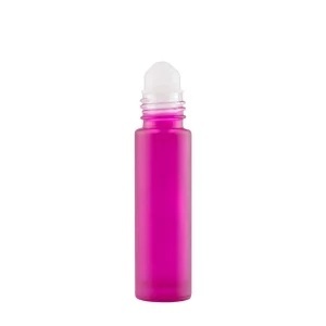 Roll-on 10 ml - Sticlă Roz mată - Img 3
