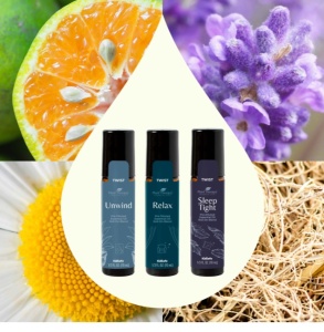 Sleep Easy Essential Oil Blend Roll-On Set (Set blenduri roll-on Somn usor ) – 3 buc x 10ml - Plant Therapy - Img 2