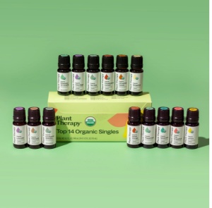 Top 14 Organic Singles Set (set uleiuri esentiale organice top 14)– 14 buc x 10ml - Plant Therapy - Img 2