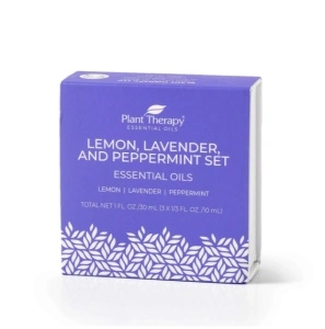 Lemon, Lavender and Peppermint Set – 3 buc x 10ml - Plant Therapy - Img 3
