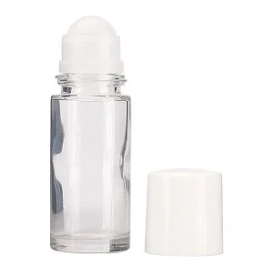 Roll-On sticlă cu bilă plastic 50 ml - Img 1