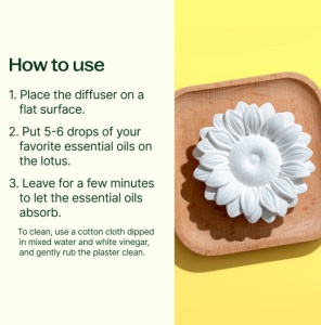 Difuzor Pasiv Sunflower – Parfum delicat și design inspirat din natură - Img 5