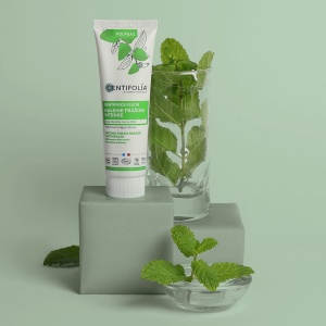 Pastă de dinți, respirație proaspătă intensă cu extract organic de mentă, 75g - Img 2