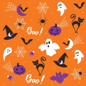 Șervețele de Halloween