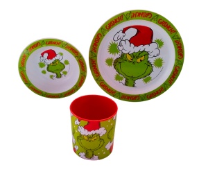 Set farfurie Grinch + cana