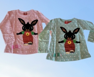 Bluza cu maneca lunga Bing,fete,bumbac - Img 4
