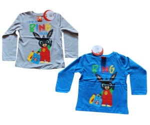 Bluza cu manca lunga Bing,baieti,bumbac