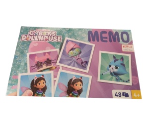 Joc Memo Gabby's Dollhouse din carton,48 piese,4+ ani - Img 2