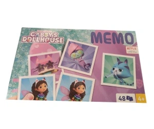 Joc Memo Gabby's Dollhouse din carton,48 piese,4+ ani - Img 2