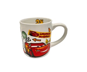 McQuenn Stickers cană de porțelan 235 ml (8 oz) în cutie cadou