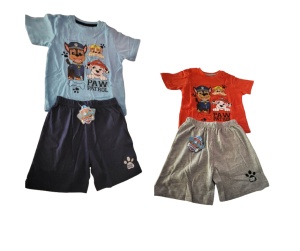 Set scurt Paw Patrol, vară,băieți