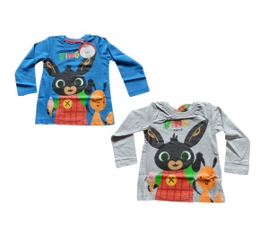 Bluza cu maneca lunga Bing + Flop ,baieti,bumbac