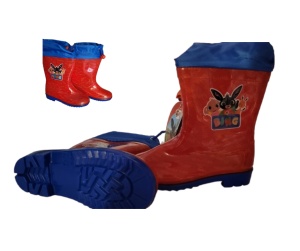 Cizma cauciuc Bing ,roșu,unisex