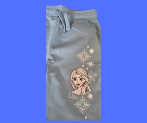 Pantaloni grosi Frozen,toamna/iarna,fete - Img 3
