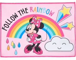Prosop fata si mana ,30x40 cm, Minnie Rainbow