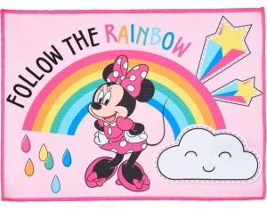 Prosop fata si mana ,30x40 cm, Minnie Rainbow