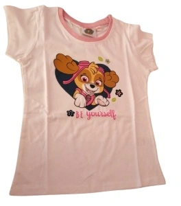 Tricou Paw Patrol ,fete,set 2 buc,bumbac - Img 2