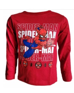 Bluza cu maneca lunga Spiderman,bumbac,baieti - Img 3