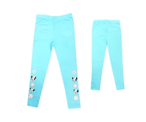 Colanti Minni Mouse ,fete ,albastru deschis,bumbac
