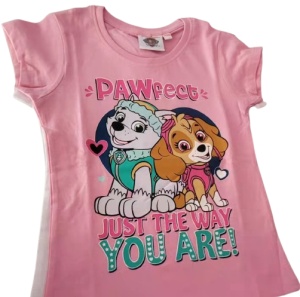 Tricou Paw Patrol ,fete,set 2 buc,bumbac - Img 3