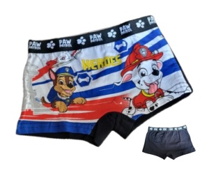 Boxer Paw Patrol,baieti,bumbac, 2 buc/set - Img 5
