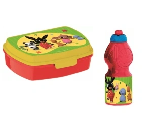 Cutie sandvici Bing cu sticla de apa,400 ml