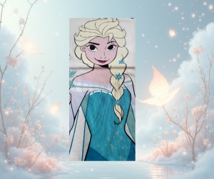 Tricou cu mânecă scurtă pentru fetițe Elsa & Frozen - Img 6