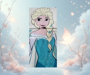 Tricou cu mânecă scurtă pentru fetițe Elsa & Frozen - Img 6