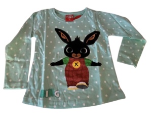 Bluza cu maneca lunga Bing,fete,bumbac - Img 2
