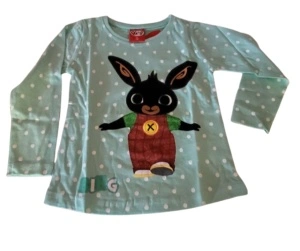 Bluza cu maneca lunga Bing,fete,bumbac - Img 2