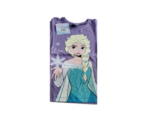 Tricou cu mânecă scurtă pentru fetițe Elsa & Frozen - Img 3