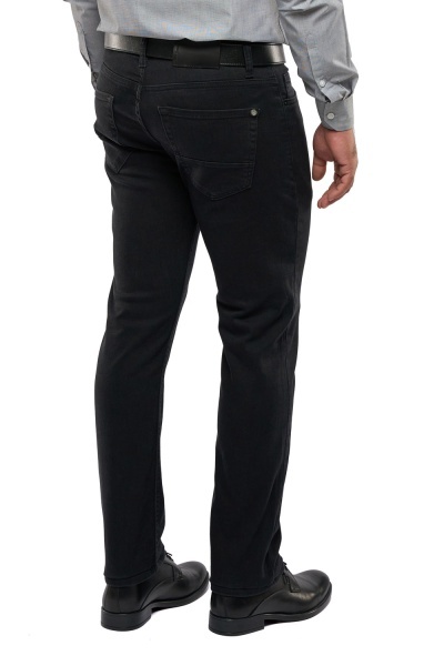 Blugi barbati Slim Fit, Ryder, negru smoky - Img 3