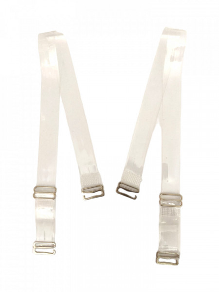Bretele sutien transparente, 15 mm, Lemila, set trei perechi