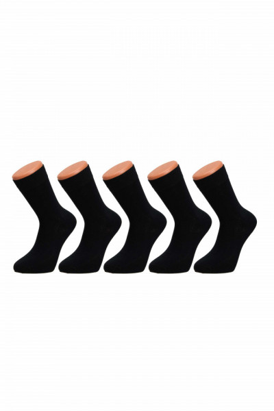 Sosete clasice barbati, set 5 perechi, negru