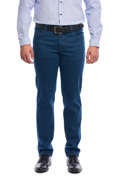 Blugi barbati Everyday, regular fit, Rich Blue - Img 4