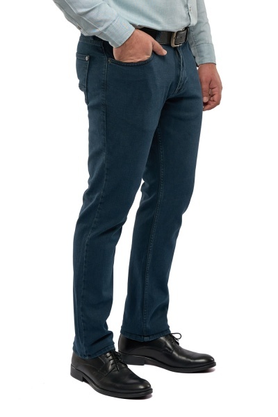 Blugi barbati Regular Fit, Warren, indigo washed - Img 2