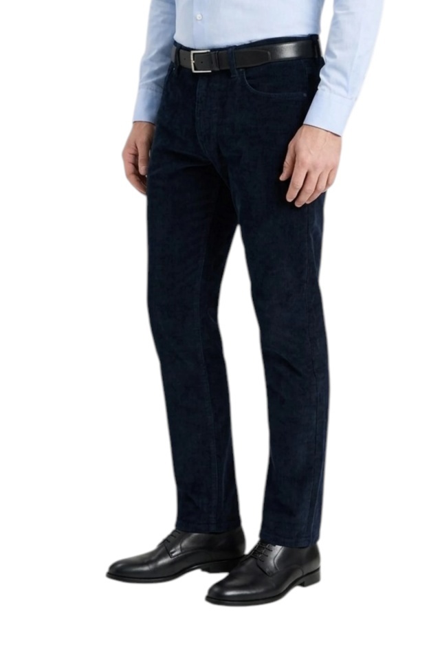 Pantaloni barbati din raiat cu stretch - Toamna-Iarna - Img 3
