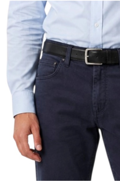 Pantaloni clasici de vara pentru barbati – Vero, Bleumarin - Img 3