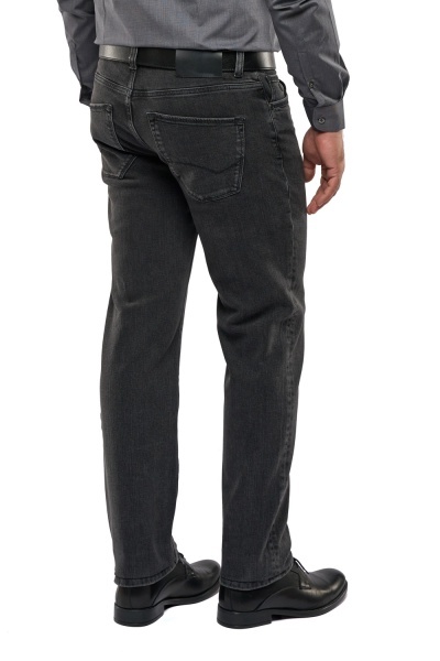 Blugi barbati Regular Fit, Nolan, gri urban - Img 3