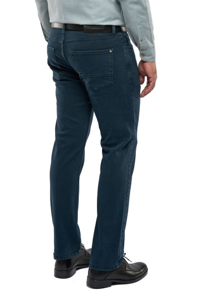 Blugi barbati Regular Fit, Warren, indigo washed - Img 3